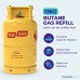 Flogas 13kg Butane Refill 21mm