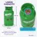 Large capacity 11kg patio gas bottle with easy carry handles and clip-on regulator connection
