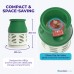 Compact space-saving 5kg Gaslight propane bottle with easy carry handles and clip-on valve connection