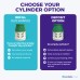 Choose your 5kg Gaslight cylinder option with refill exchange or new bottle deposit from Eastern Gases London