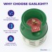 Why choose Gaslight propane bottles with visible gas level lightweight build and corrosion resistant cylinder design